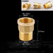 1/2" 3/4" BSP Female Male Thread Tee Type Reducing Copper Elbow Butt joint Adapter Adapter Coupler Water Pipe Plumbing Fittings|Pipe Fittings - Frontier General Hardware