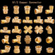 1/2" 3/4" BSP Female Male Thread Tee Type Reducing Copper Elbow Butt joint Adapter Adapter Coupler Water Pipe Plumbing Fittings|Pipe Fittings - Frontier General Hardware