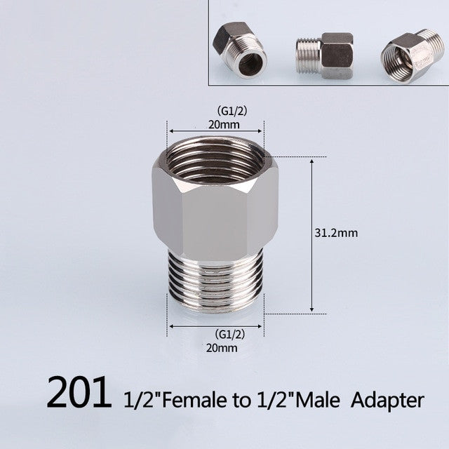 1/2" 3/4" BSP Female Male Thread Tee Type Reducing Stainless steel Elbow Butt joint adapter Adapter Coupler Plumbing fittings|Pipe Fittings - Frontier General Hardware