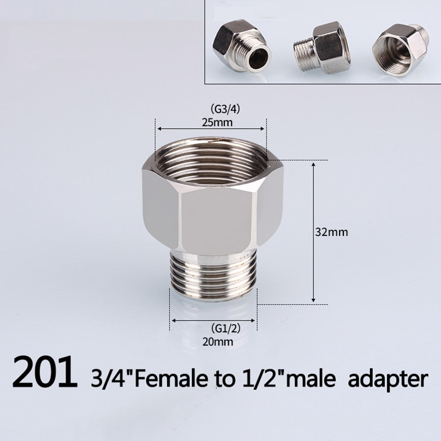 1/2" 3/4" BSP Female Male Thread Tee Type Reducing Stainless steel Elbow Butt joint adapter Adapter Coupler Plumbing fittings|Pipe Fittings - Frontier General Hardware