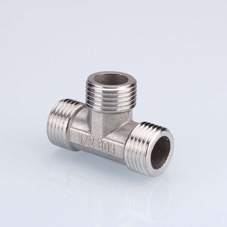 1/2" 3/4" BSP Female Male Thread Tee Type Reducing Stainless steel Elbow Butt joint adapter Adapter Coupler Plumbing fittings|Pipe Fittings - Frontier General Hardware