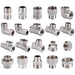 1/2" 3/4" BSP Female Male Thread Tee Type Reducing Stainless steel Elbow Butt joint adapter Adapter Coupler Plumbing fittings|Pipe Fittings - Frontier General Hardware