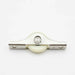 1 Pair Single Sliding Door Wheels Rollers Bottom Wheel Fixed Nylon Caster Pulley Runners Window Drawer Furniture Hardware|Door Rollers