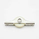 1 Pair Single Sliding Door Wheels Rollers Bottom Wheel Fixed Nylon Caster Pulley Runners Window Drawer Furniture Hardware|Door Rollers