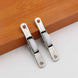 1 Pair Single Sliding Door Wheels Rollers Bottom Wheel Fixed Nylon Caster Pulley Runners Window Drawer Furniture Hardware|Door Rollers
