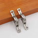 1 Pair Single Sliding Door Wheels Rollers Bottom Wheel Fixed Nylon Caster Pulley Runners Window Drawer Furniture Hardware|Door Rollers