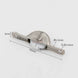 1 Pair Single Sliding Door Wheels Rollers Bottom Wheel Fixed Nylon Caster Pulley Runners Window Drawer Furniture Hardware|Door Rollers