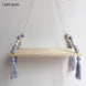 1 Pcs Wall Hanging Decor Swing Shelf Decorative Shelves Room Storage Organization personality Kids Room Wooden Beads Tassel|Decorative Shelves| - Frontier General Hardware