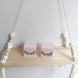 1 Pcs Wall Hanging Decor Swing Shelf Decorative Shelves Room Storage Organization personality Kids Room Wooden Beads Tassel|Decorative Shelves| - Frontier General Hardware