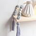 1 Pcs Wall Hanging Decor Swing Shelf Decorative Shelves Room Storage Organization personality Kids Room Wooden Beads Tassel|Decorative Shelves| - Frontier General Hardware
