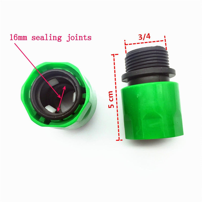 1 Set (6 Pcs) 4 Way Shunt Water pipe connector Water diverter Drip garden irrigation 4/7 or 8/11 Hose Connector Fitting|Garden Water Connectors - Frontier General Hardware