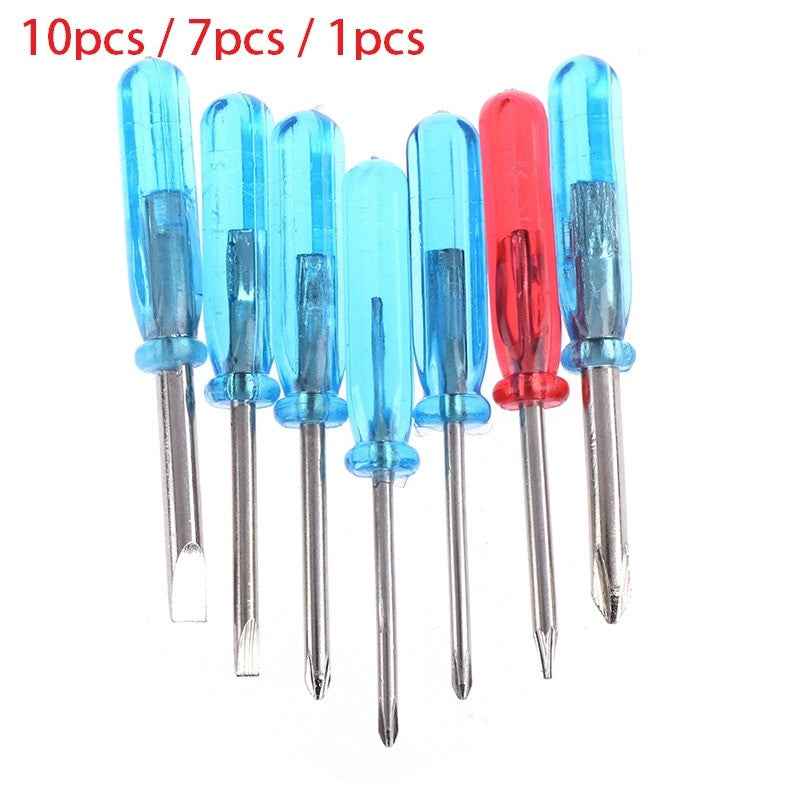 1 or 7 or10PCS Hot New Phillips Slotted Cross Word Head Five pointed Star Mini Screwdrivers For Phone Laptop Repair Open Tools|Screwdriver