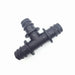 10 Pcs Garden watering DN16 Barbed Tee Connectors For Irrigation Hose Water Pipe Joints Watering System Parts|Garden Water Connectors - Frontier General Hardware