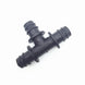10 Pcs Garden watering DN16 Barbed Tee Connectors For Irrigation Hose Water Pipe Joints Watering System Parts|Garden Water Connectors - Frontier General Hardware