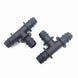 10 Pcs Garden watering DN16 Barbed Tee Connectors For Irrigation Hose Water Pipe Joints Watering System Parts|Garden Water Connectors - Frontier General Hardware