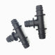 10 Pcs Garden watering DN16 Barbed Tee Connectors For Irrigation Hose Water Pipe Joints Watering System Parts|Garden Water Connectors - Frontier General Hardware