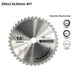 XCAN Wood Cutting Saw Blade 250 255 300 Millimeter Circular Saw Blade TCT Carbide Tipped 28 40 60 80 Teeth Multi Tool Frontier General Hardware