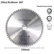 XCAN Wood Cutting Saw Blade 250 255 300 Millimeter Circular Saw Blade TCT Carbide Tipped 28 40 60 80 Teeth Multi Tool Frontier General Hardware