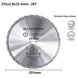 XCAN Wood Cutting Saw Blade 250 255 300 Millimeter Circular Saw Blade TCT Carbide Tipped 28 40 60 80 Teeth Multi Tool Frontier General Hardware