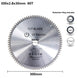 XCAN Wood Cutting Saw Blade 250 255 300 Millimeter Circular Saw Blade TCT Carbide Tipped 28 40 60 80 Teeth Multi Tool Frontier General Hardware
