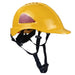 ABS Hard Hat Carbon Fiber Pattern Safety Helmet For Construction Engineering And Rescue With Reflective Surface Frontier General Hardware