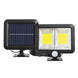 120/128 COB LED Solar Light PIR Motion Sensor Outdoor Lighting Garage Security Light Garden Decoration Solar Wall Lamp Spotlight|Solar Lamps - Frontier General Hardware