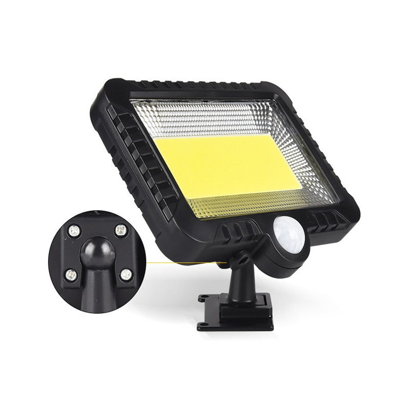 120/128 COB LED Solar Light PIR Motion Sensor Outdoor Lighting Garage Security Light Garden Decoration Solar Wall Lamp Spotlight|Solar Lamps - Frontier General Hardware