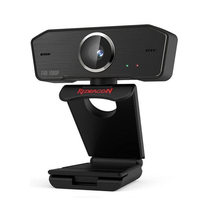 Redragon Gw800 Apex USB HD Webcam With Autofocus, Light Correction, And Dual MEMS Microphones Frontier General Hardware