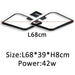 Black&White Led Ceiling Light For Living room Bedroom Corridor Foyer Lustre Home Lighting Ceiling Lamp Metal Body Luminaires|Ceiling Lights