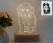 Personalized 3D Photo Lamp With Custom Photo And Text 3D Night Light Gift For Valentines Day Anniversary Birthday Frontier General Hardware