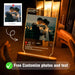 Personalized 3D Photo Lamp With Custom Photo And Text 3D Night Light Gift For Valentines Day Anniversary Birthday Frontier General Hardware