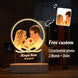 Personalized 3D Photo Lamp With Custom Photo And Text 3D Night Light Gift For Valentines Day Anniversary Birthday Frontier General Hardware