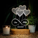 Personalized 3D Photo Lamp With Custom Photo And Text 3D Night Light Gift For Valentines Day Anniversary Birthday Frontier General Hardware