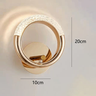 Modern LED Wall Lamp Indoor Lighting For Luxury Home Decor Interior Wall Light For Bedroom Bedside And Living Room Frontier General Hardware