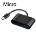 3in1 Type C Micro Adapter OTG Card Reader For TF SD Memory Cards USB C For MacBook Huawei Samsung Xiaomi Frontier General Hardware
