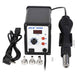 JCD Soldering station 858D 700W LCD Digital welding solder rework station 220V/110V Soldering iron hot air gun SMD repair tools|Soldering Stations