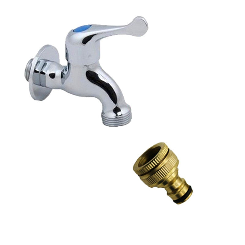 1PCS Pure Brass Faucets Standard Connector Washing Machine Gun Quick Connect Fitting Pipe Connections 1/2 "3/4" 16mm Hose|pipe guard|hose headpipe construction - Frontier General Hardware