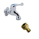 1PCS Pure Brass Faucets Standard Connector Washing Machine Gun Quick Connect Fitting Pipe Connections 1/2 "3/4" 16mm Hose|pipe guard|hose headpipe construction - Frontier General Hardware