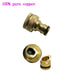 1PCS Pure Brass Faucets Standard Connector Washing Machine Gun Quick Connect Fitting Pipe Connections 1/2 "3/4" 16mm Hose|pipe guard|hose headpipe construction - Frontier General Hardware