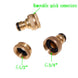 1PCS Pure Brass Faucets Standard Connector Washing Machine Gun Quick Connect Fitting Pipe Connections 1/2 "3/4" 16mm Hose|pipe guard|hose headpipe construction - Frontier General Hardware