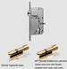 1Set Crystal Texture/Mute Room Door Lock Handle Fashion Interior Door Lock Anti theft Gate Lock Furniture Hardware GF181|Door Locks
