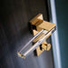 1Set Crystal Texture/Mute Room Door Lock Handle Fashion Interior Door Lock Anti theft Gate Lock Furniture Hardware GF181|Door Locks