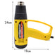 2000W 220V EU Industrial Electric Hot Air Gun Thermoregulator Heat Guns LCD Display Shrink Wrapping Thermal power tool|heat gun lcd|heat gunheat shrink gun - Frontier General Hardware