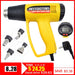 2000W 220V EU Industrial Electric Hot Air Gun Thermoregulator Heat Guns LCD Display Shrink Wrapping Thermal power tool|heat gun lcd|heat gunheat shrink gun - Frontier General Hardware