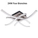 220V Modern Pendant Ceiling Lamp Feather Ceiling Droplight Bedroom Study Room Decoration Creative Chandelier Hanging Lamp|Pendant Lights| - Frontier General Hardware
