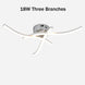 220V Modern Pendant Ceiling Lamp Feather Ceiling Droplight Bedroom Study Room Decoration Creative Chandelier Hanging Lamp|Pendant Lights| - Frontier General Hardware