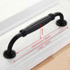 KAK American Style Black Cabinet Handles Solid Aluminum Alloy Kitchen Cupboard Pulls Drawer Knobs Furniture Handle Hardware|Cabinet Pulls
