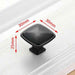 KAK American Style Black Cabinet Handles Solid Aluminum Alloy Kitchen Cupboard Pulls Drawer Knobs Furniture Handle Hardware|Cabinet Pulls