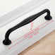 KAK American Style Black Cabinet Handles Solid Aluminum Alloy Kitchen Cupboard Pulls Drawer Knobs Furniture Handle Hardware|Cabinet Pulls - Frontier General Hardware