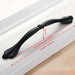 KAK American Style Black Cabinet Handles Solid Aluminum Alloy Kitchen Cupboard Pulls Drawer Knobs Furniture Handle Hardware|Cabinet Pulls - Frontier General Hardware